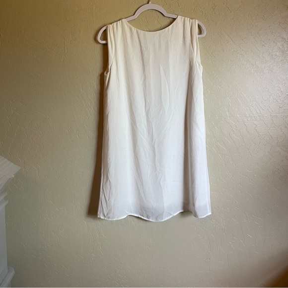 Lulus Afternoon in the Sunshine White Swiss Dot Mini Swing Dress - Picture 3 of 7